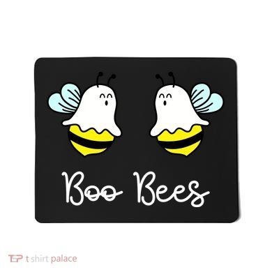 Boo Bees Funny Halloween Mousepad