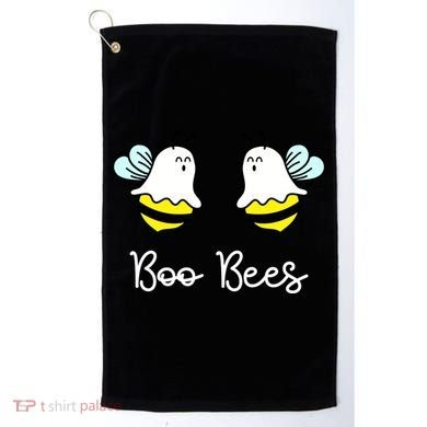 Boo Bees Funny Halloween Golf Towel