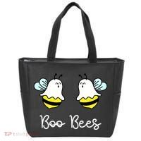 Boo Bees Funny Halloween Tote Bag thumb 0