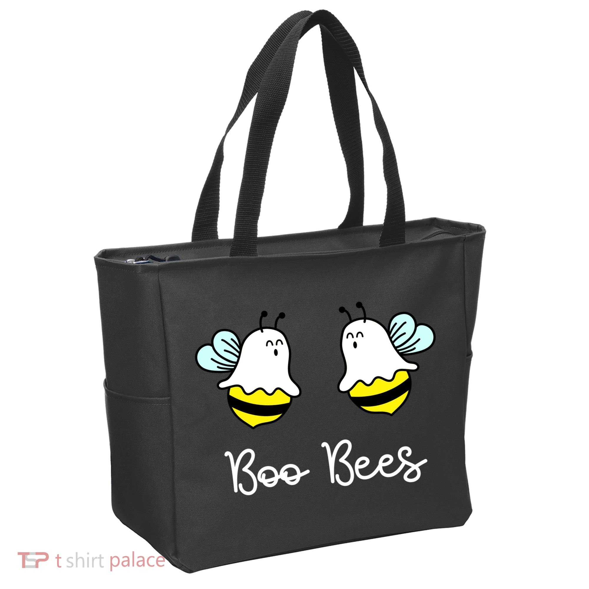 Boo Bees Funny Halloween Tote Bag