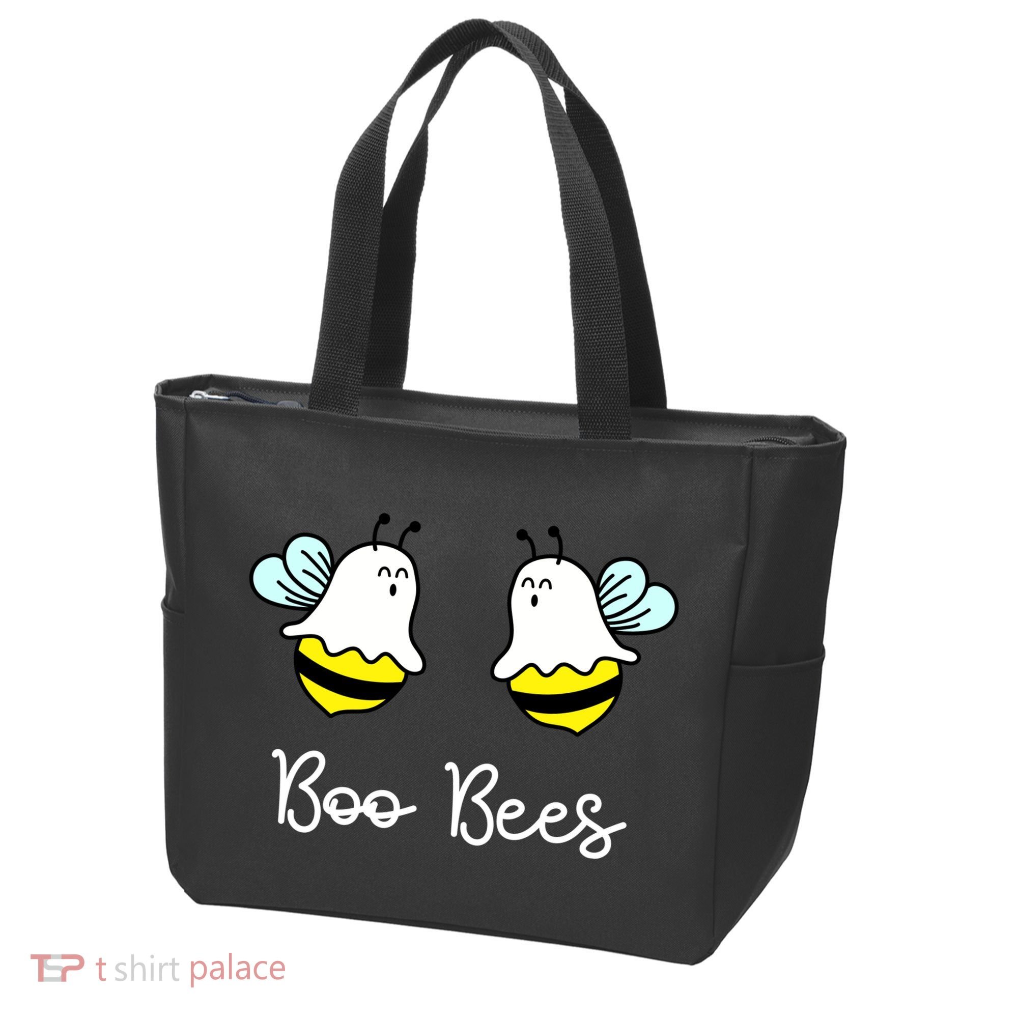 Boo Bees Funny Halloween Tote Bag