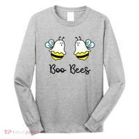 Boo Bees Funny Halloween Long Sleeve Shirt thumb 0