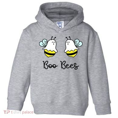 Boo Bees Funny Halloween Toddler Hoodie