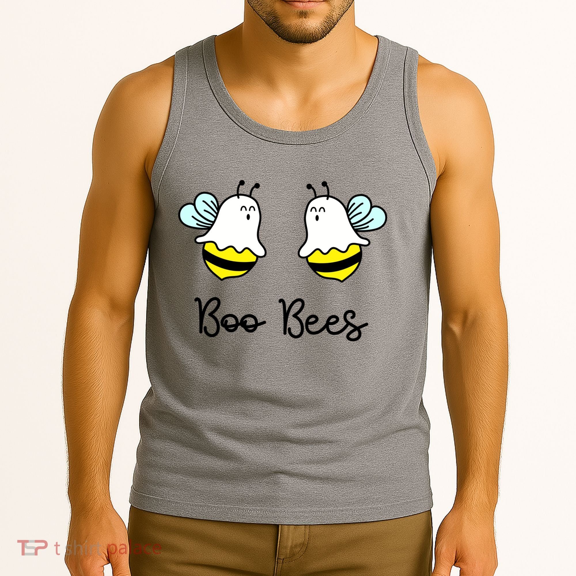 Boo Bees Funny Halloween Tank Top