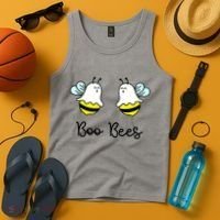 Boo Bees Funny Halloween Tank Top thumb 4