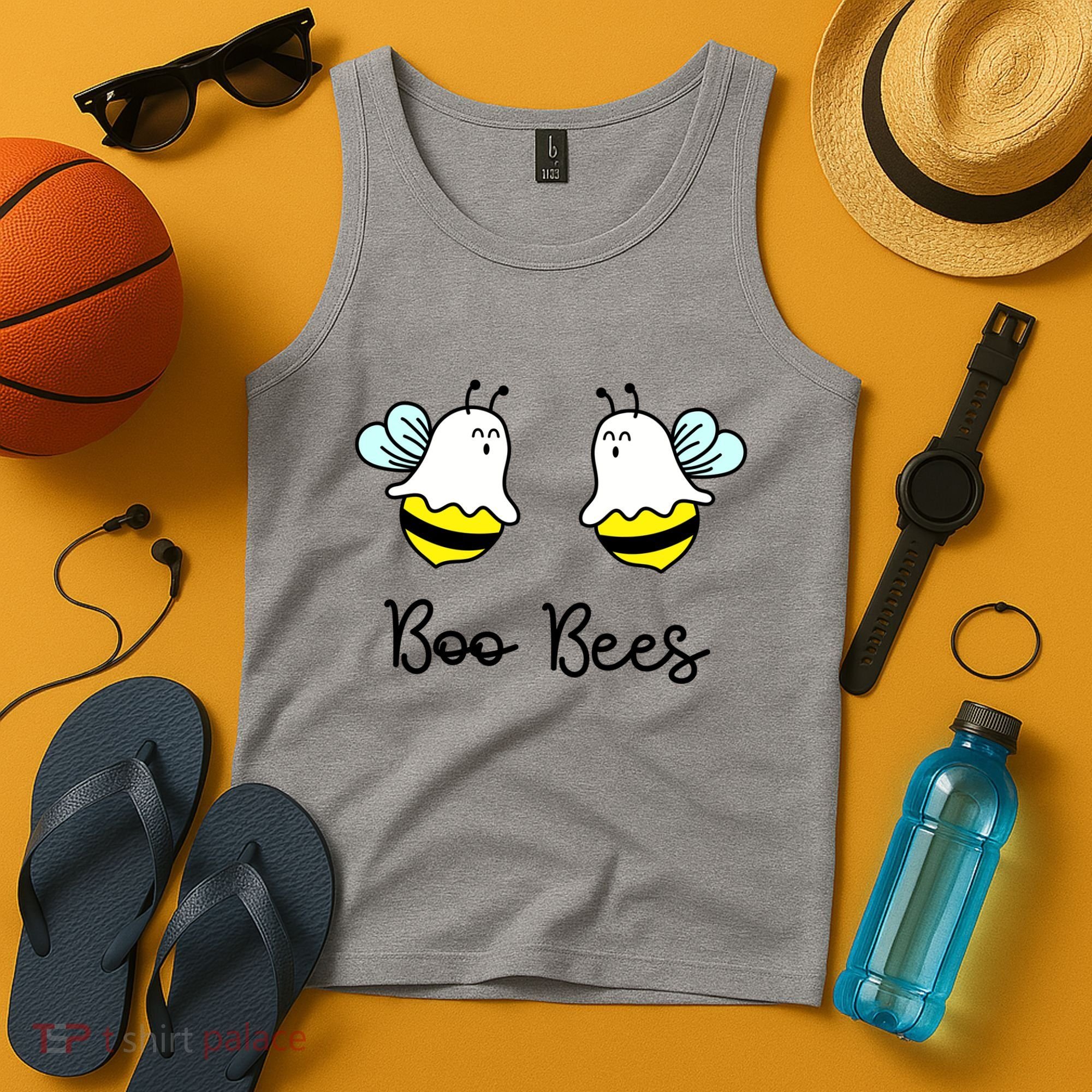 Boo Bees Funny Halloween Tank Top