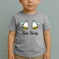 Boo Bees Funny Halloween Toddler T-Shirt thumb 2