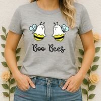 Boo Bees Funny Halloween Women's T-Shirt thumb 2