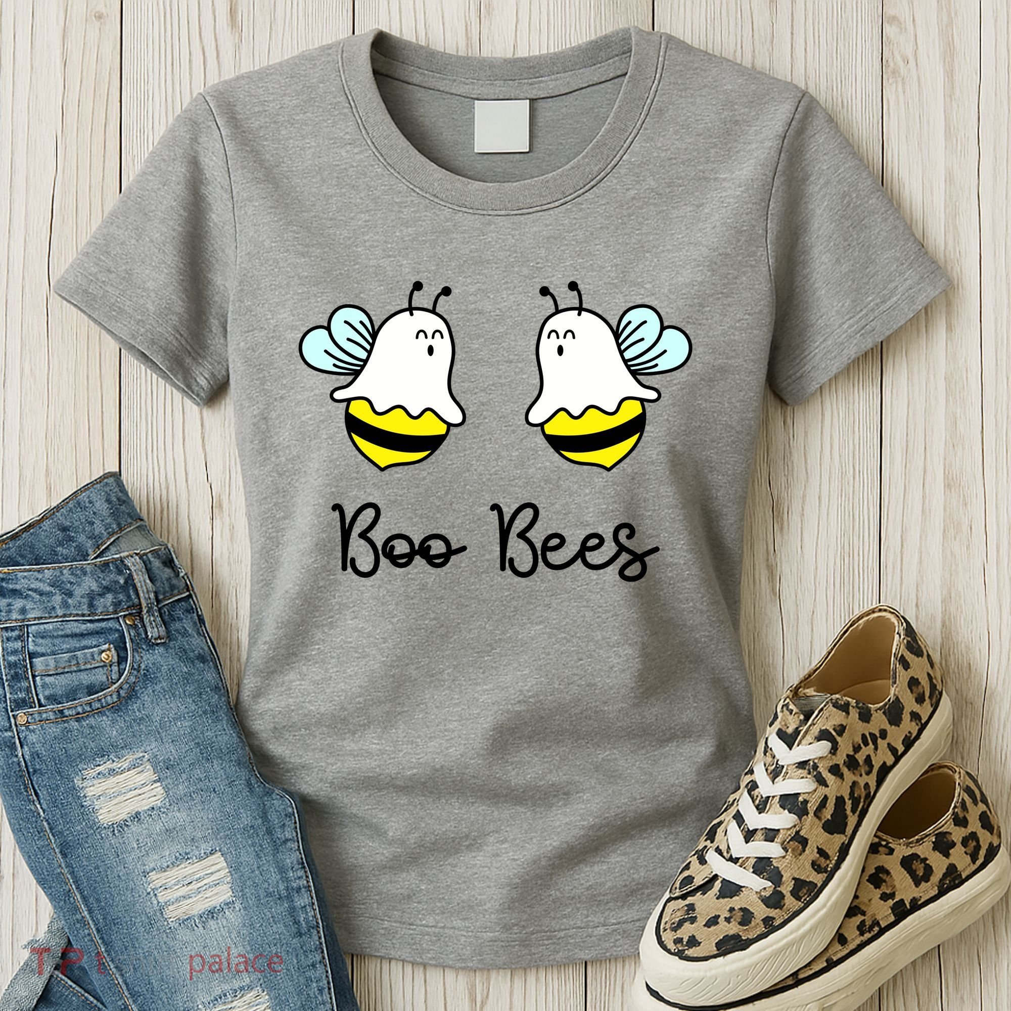 Boo Bees Funny Halloween Women's T-Shirt