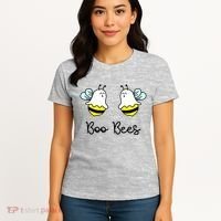 Boo Bees Funny Halloween Women's T-Shirt thumb 4
