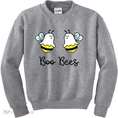Boo Bees Funny Halloween Kids Sweatshirt