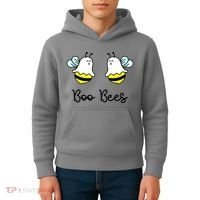 Boo Bees Funny Halloween Kids Hoodie thumb 4