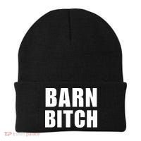 Barn Bitch Funny Saying Sarcastic Farming Farmer Beanie thumb 0