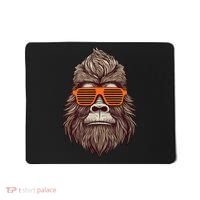 Bigfoot Birthday For Boy Cool Striped Animal Theme Party Mousepad thumb 0