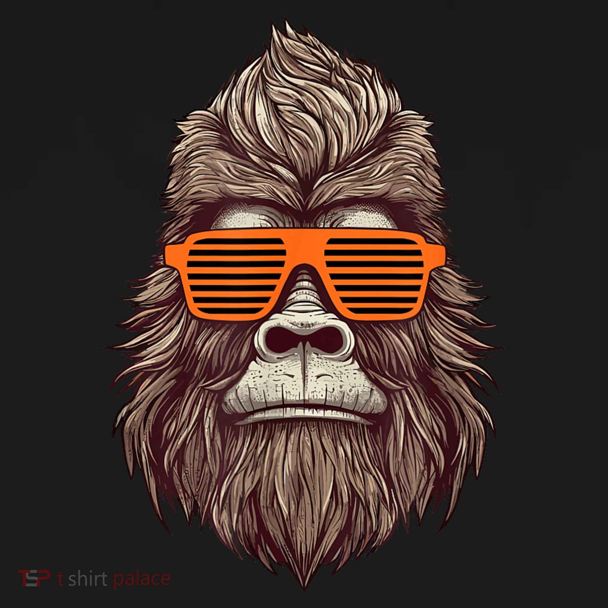 Bigfoot Birthday For Boy Cool Striped Animal Theme Party Toddler Hoodie