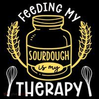 Bread Baking Feeding My Sourdough Is My Therapy Bread Baker Cool Gift Coffee Mug thumb 5