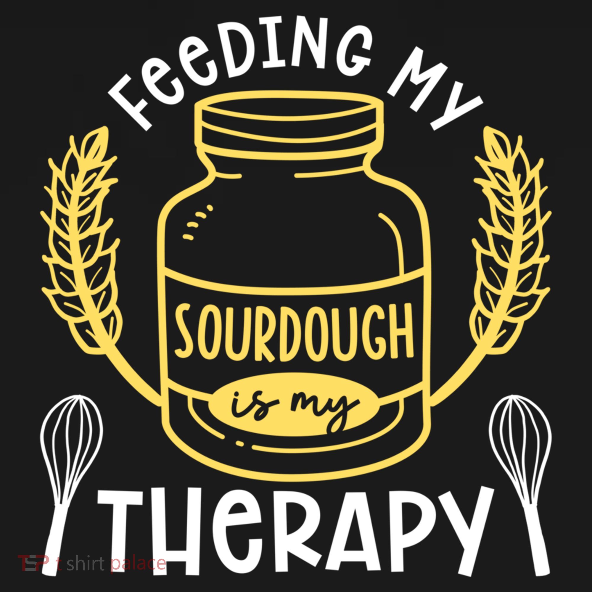 Bread Baking Feeding My Sourdough Is My Therapy Bread Baker Cool Gift Ornament
