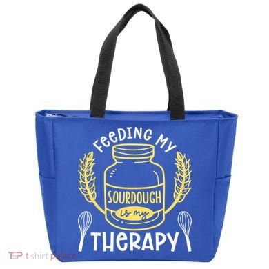 Bread Baking Feeding My Sourdough Is My Therapy Bread Baker Cool Gift Tote Bag