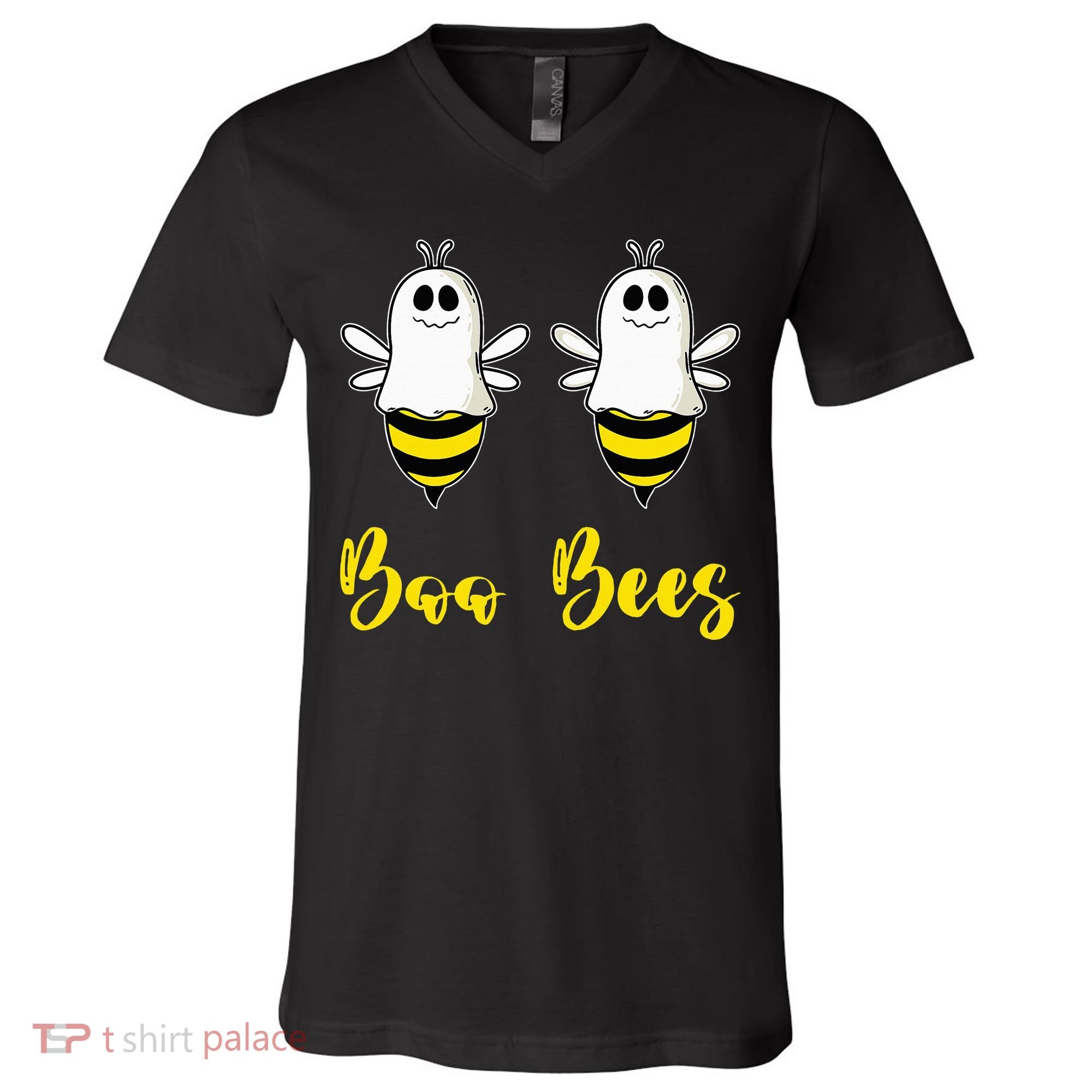 Boo Beez Funny Bee  Halloween Costume Bees V-Neck T-Shirt