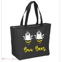 Boo Beez Funny Bee  Halloween Costume Bees Tote Bag thumb 2