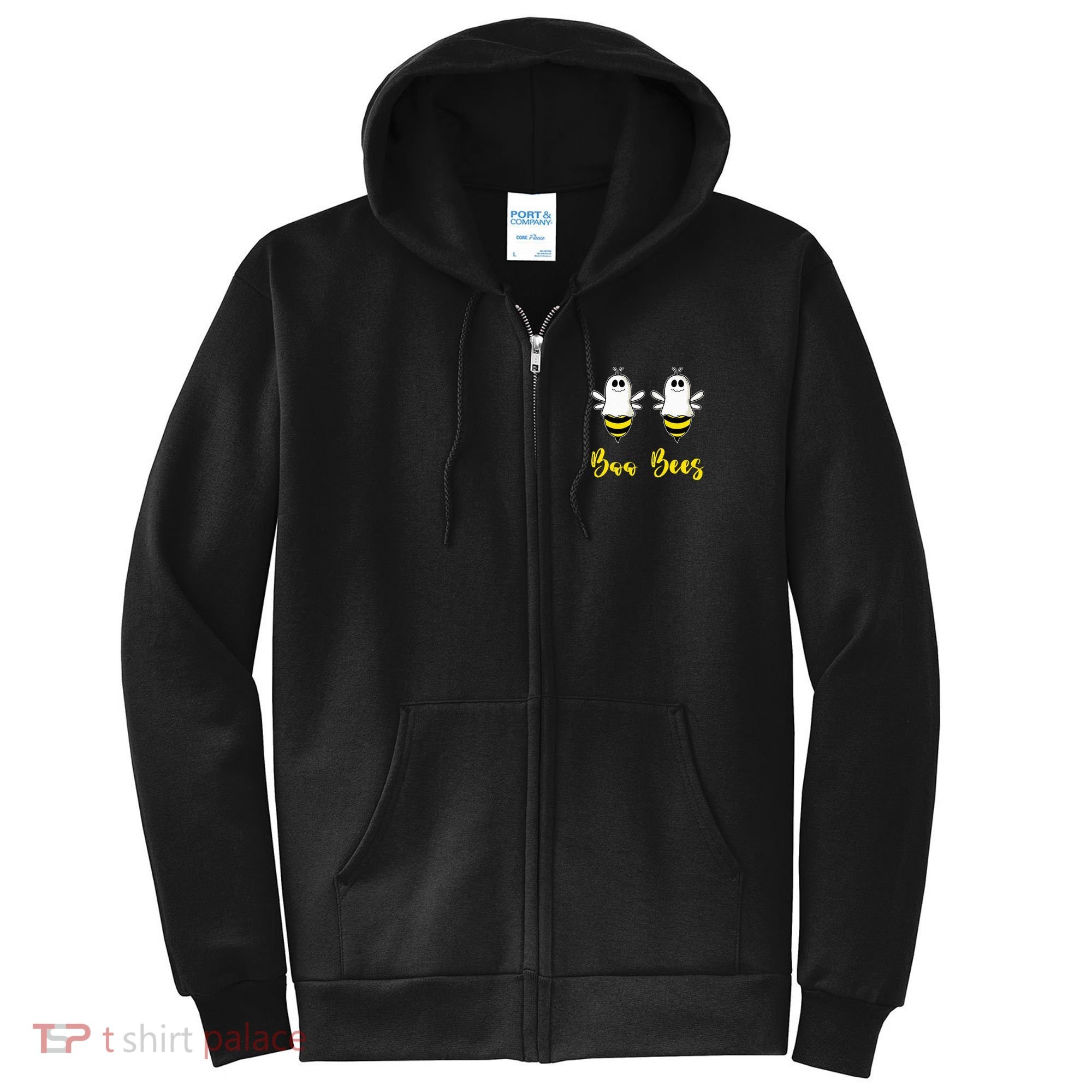 Boo Beez Funny Bee  Halloween Costume Bees Full Zip Hoodie