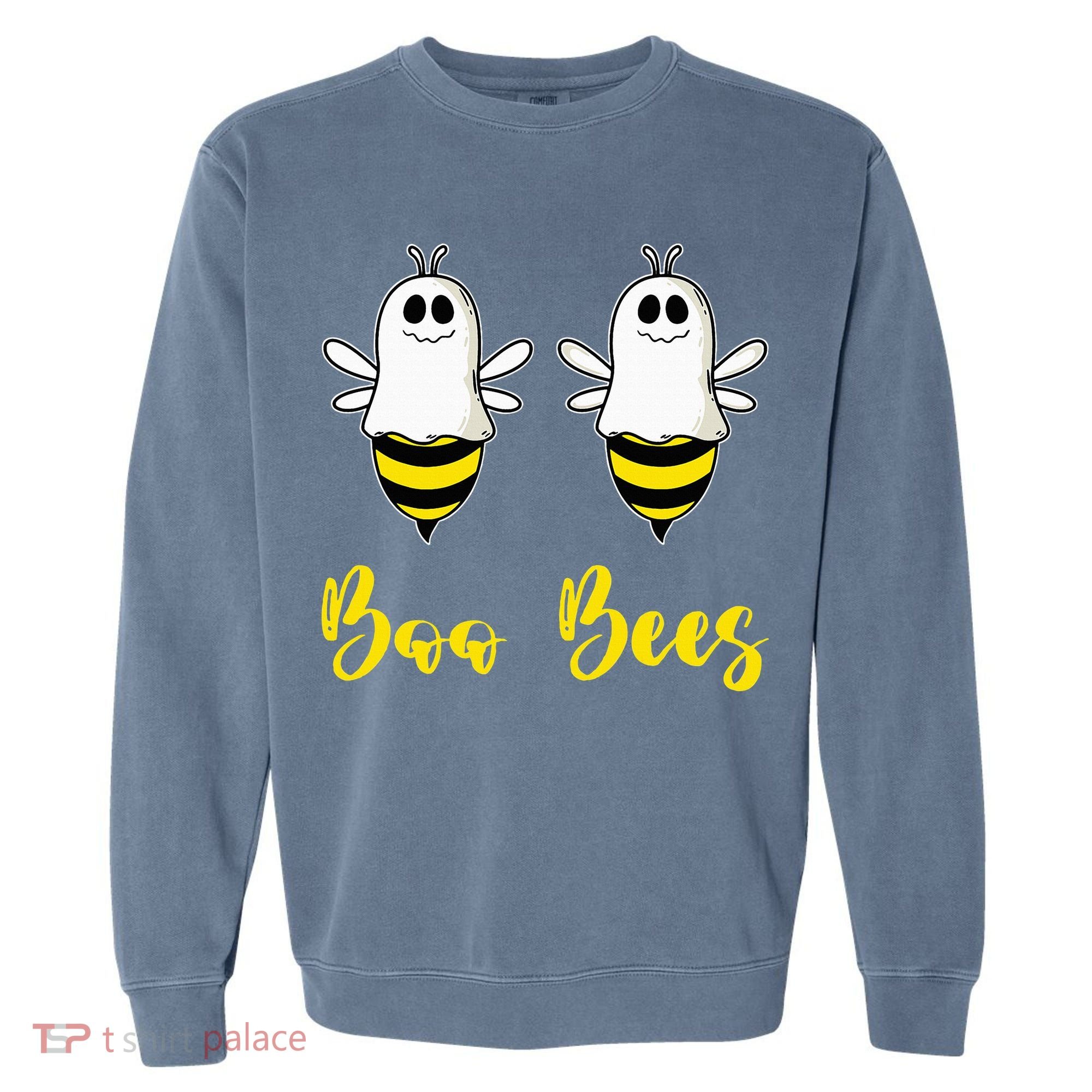 Boo Beez Funny Bee  Halloween Costume Bees Garment-Dyed Sweatshirt