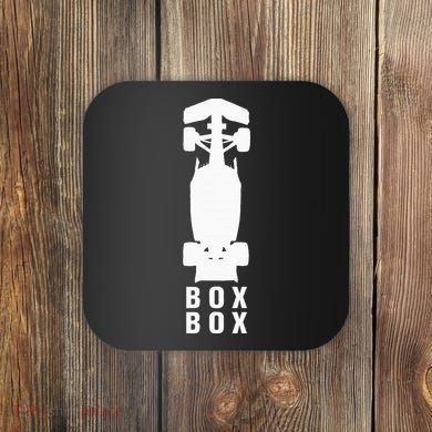 Box Box Formula Coaster
