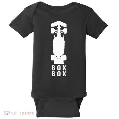 Box Box Formula Baby Bodysuit