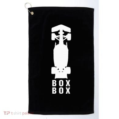 Box Box Formula Golf Towel