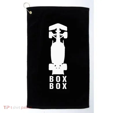 Box Box Formula Golf Towel