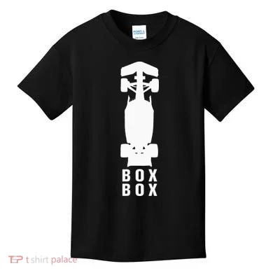 Box Box Formula Kids T-Shirt