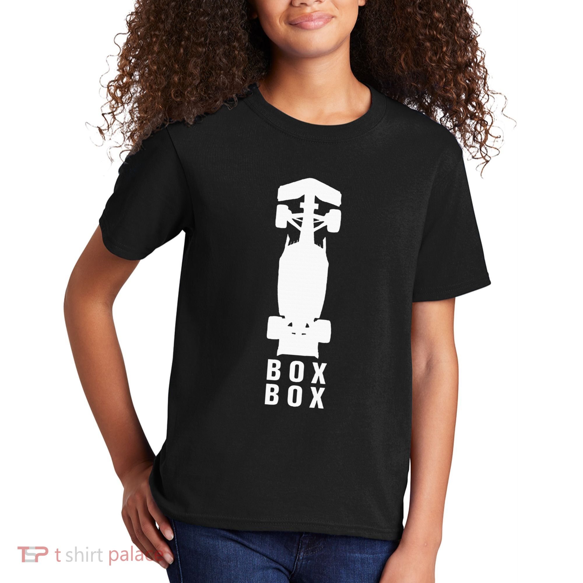Box Box Formula Kids T-Shirt