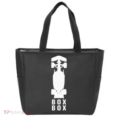 Box Box Formula Tote Bag