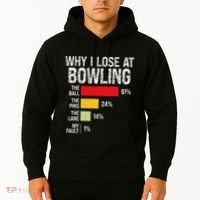 Bowling Bowler Funny Bowling Player Lover Team Pun Hoodie thumb 2