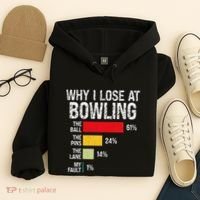 Bowling Bowler Funny Bowling Player Lover Team Pun Hoodie thumb 4