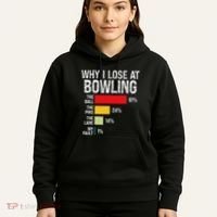 Bowling Bowler Funny Bowling Player Lover Team Pun Hoodie thumb 5
