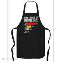 Bowling Bowler Funny Bowling Player Lover Team Pun Apron thumb 0