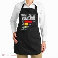 Bowling Bowler Funny Bowling Player Lover Team Pun Apron thumb 2