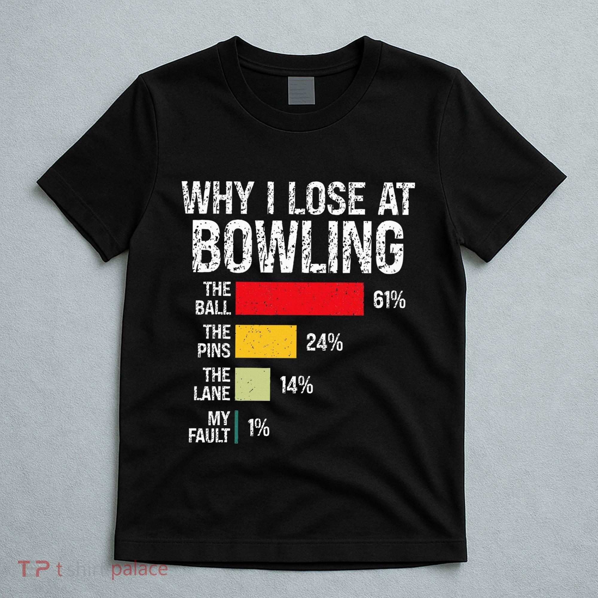 Bowling Bowler Funny Bowling Player Lover Team Pun T-Shirt