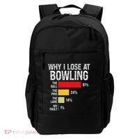 Bowling Bowler Funny Bowling Player Lover Team Pun Backpack thumb 0
