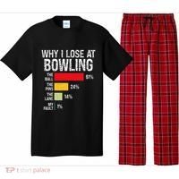Bowling Bowler Funny Bowling Player Lover Team Pun Pajama Set thumb 0