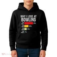 Bowling Bowler Funny Bowling Player Lover Team Pun Kids Hoodie thumb 4