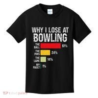 Bowling Bowler Funny Bowling Player Lover Team Pun Kids T-Shirt thumb 0