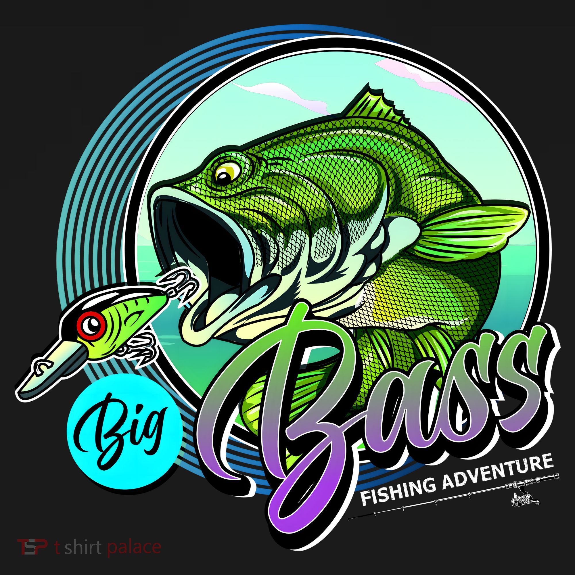 Big Bass Fishing Adventure Women's Tank Top