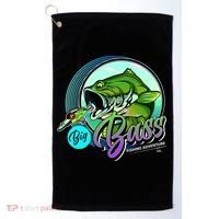 Big Bass Fishing Adventure Golf Towel thumb 0