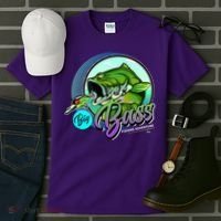Big Bass Fishing Adventure Tall T-Shirt thumb 3