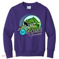 Big Bass Fishing Adventure Kids Sweatshirt thumb 0