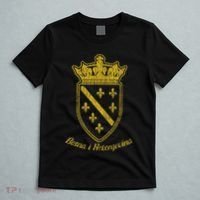 Bosnia Bosnian Flag Bosna I Hercegovina Balkan Fan T-Shirt thumb 5