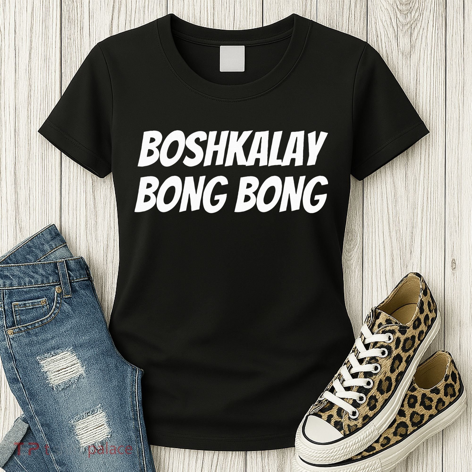 Boshkalay BongBong Funny Women's T-Shirt
