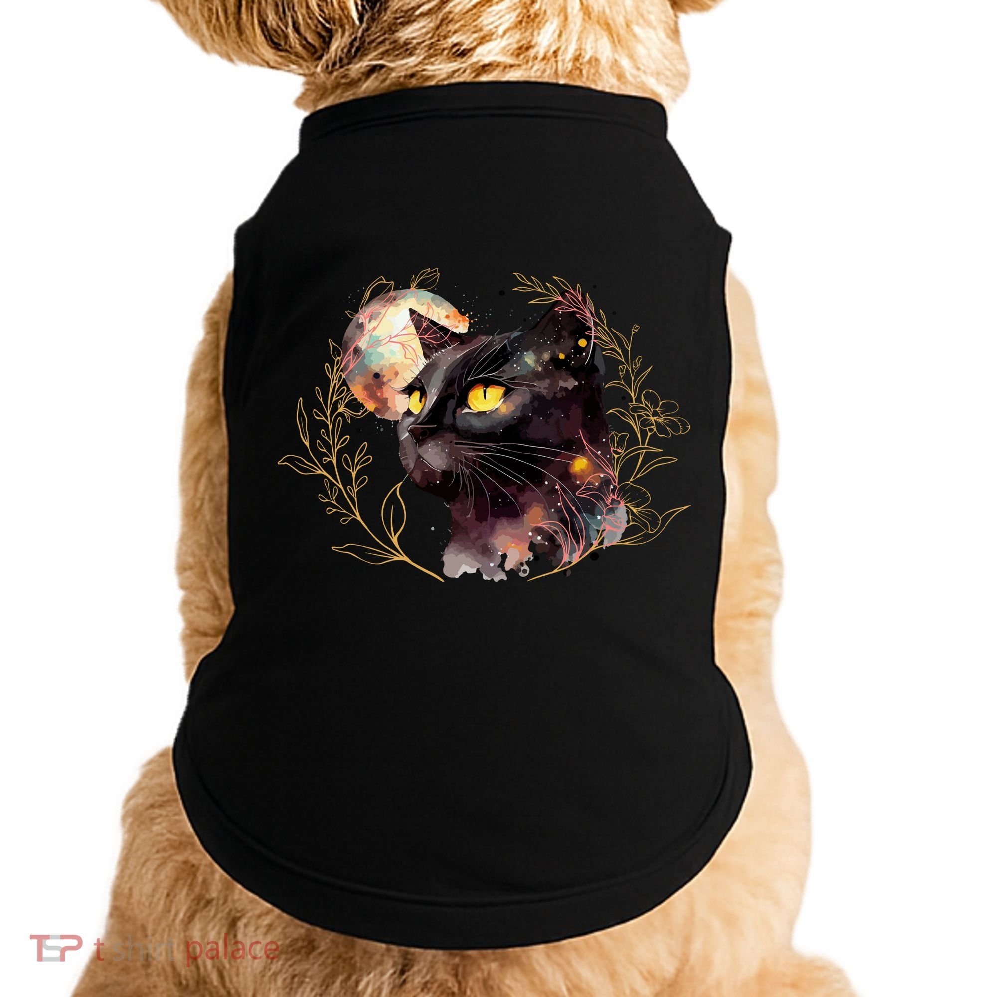 Beautiful Boho Floral Cat Doggie Tank